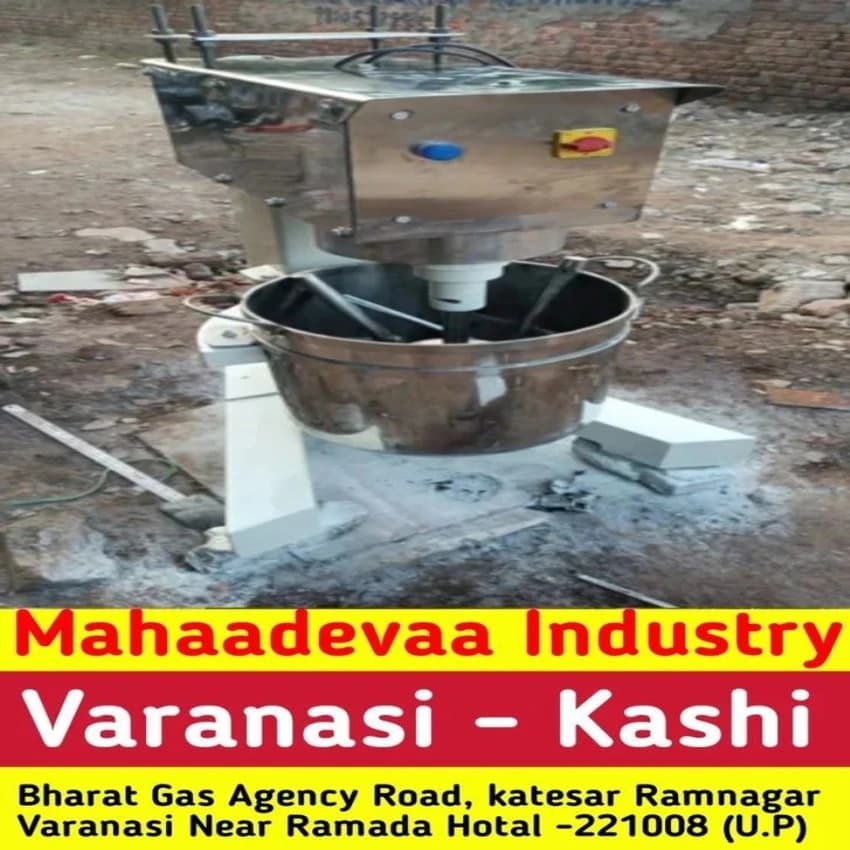 Stainless Steel Bakery Mixer Machine, Production Capacity: 50 kg