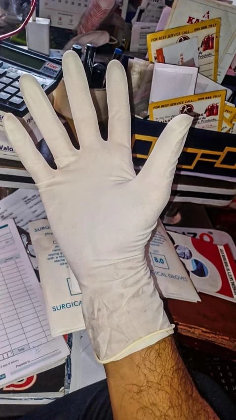 Latex Surgical Gloves