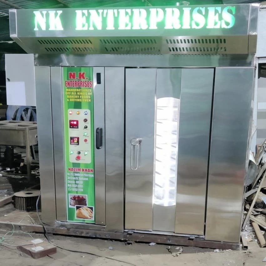 Rotary Rack Oven Diesel Fired - 80 Bread Capacity