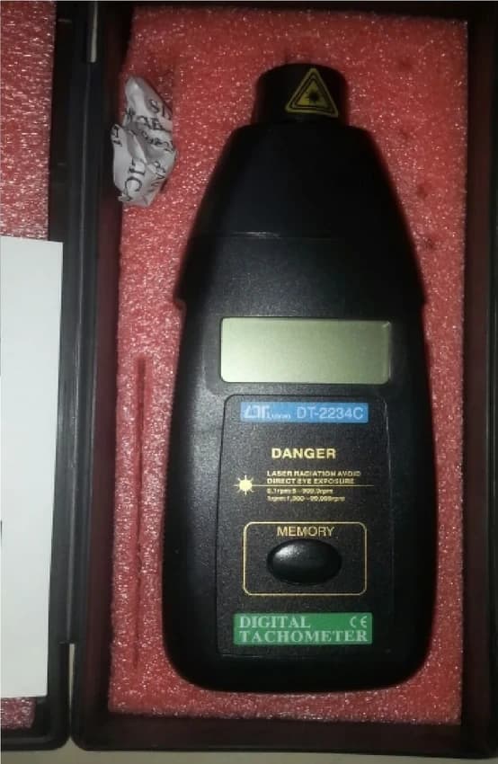 0.1 RPM DT-2234C Lutron Digital Tachometer