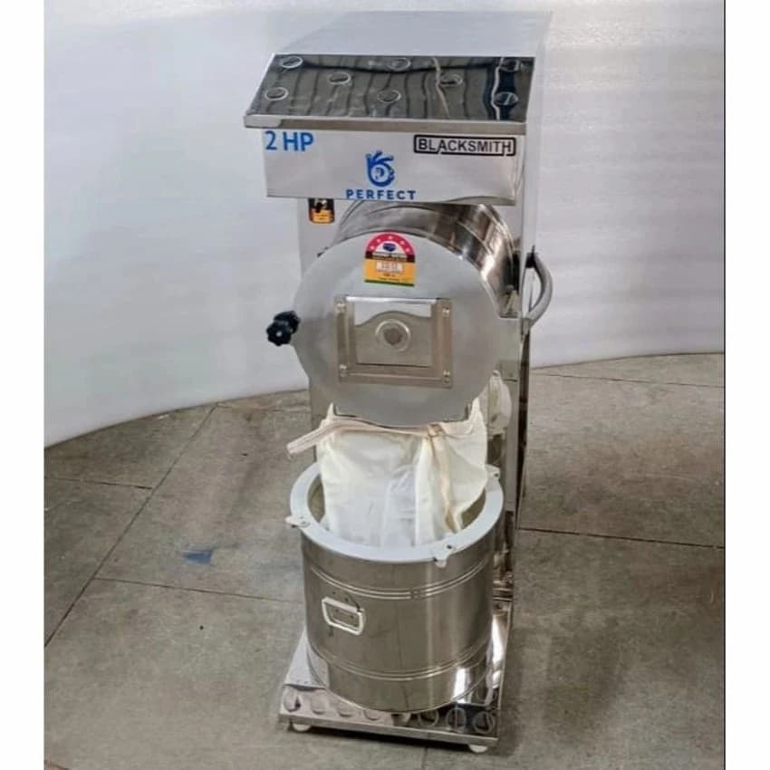 Stainless Steel Semi Automatic Food Pulverizer Machine, Capacity: 20 kg/hr
