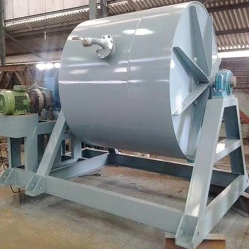 2-10 Hp Mild Steel Dry Distemper Ball Mill, For Industrial, Capacity: 1200 Kg