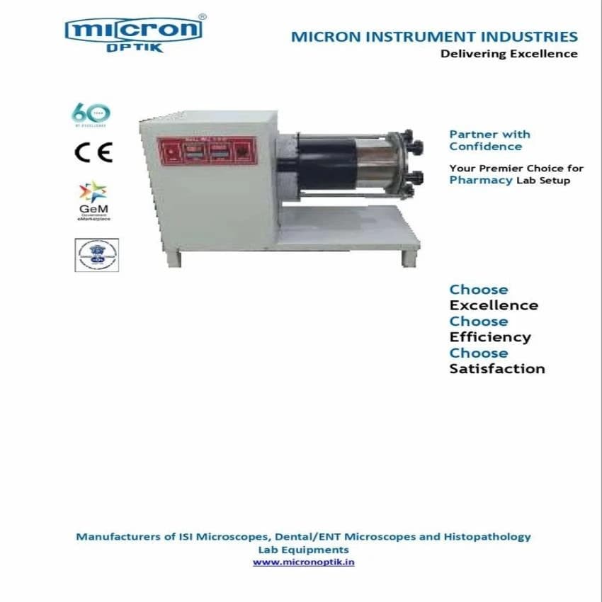 Ball Mill Capacity Make Micron Optik