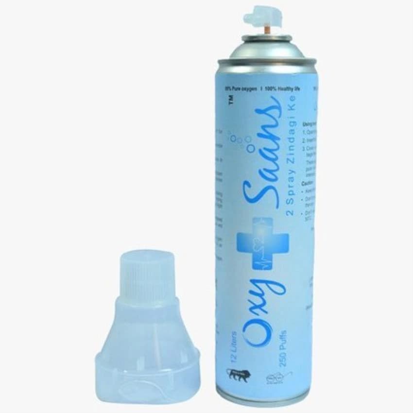 12 Litres Oxy Saans Portable Oxygen Canister