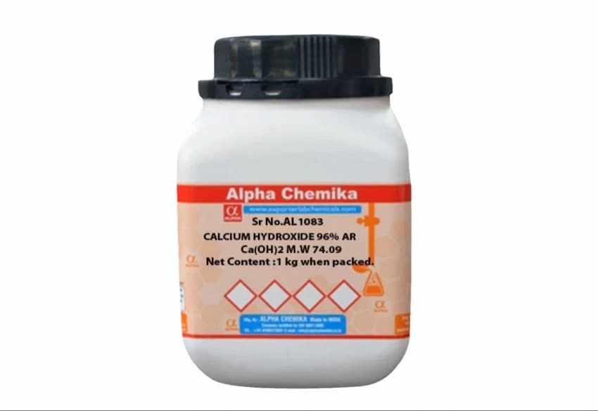 CALCIUM HYDROXIDE 96% AR high demand chemicals research