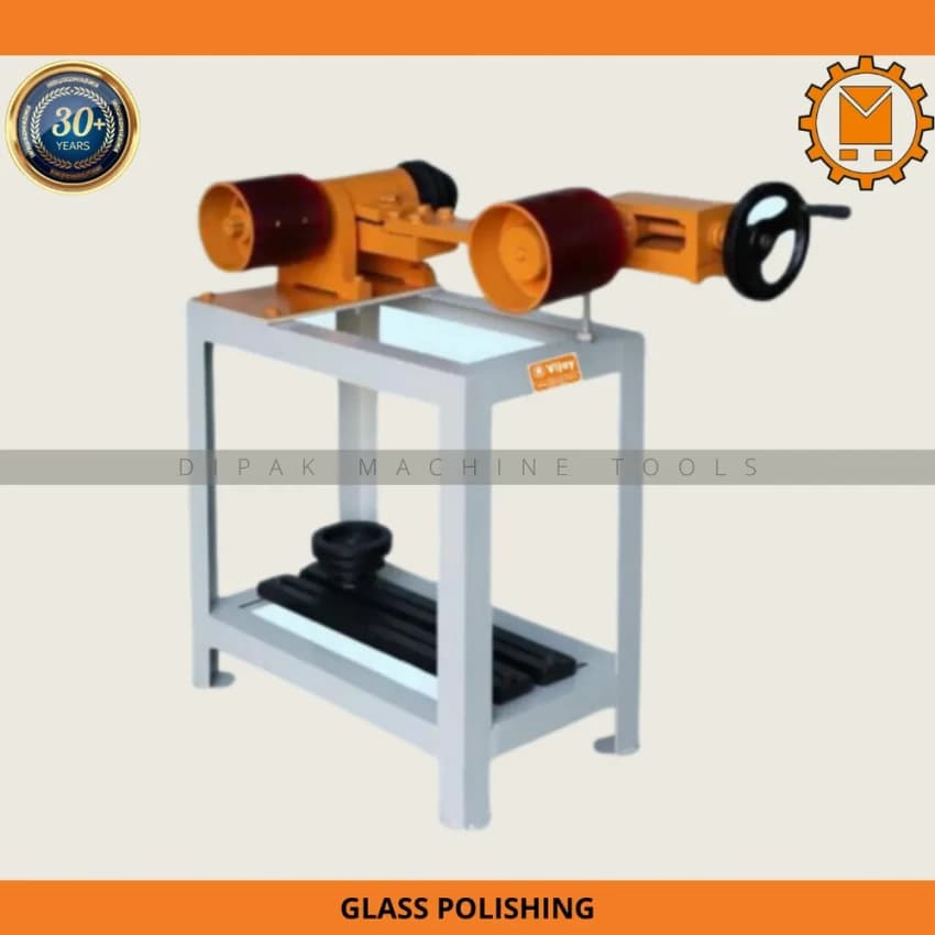 1 HP Vijay Glass Polishing Machine, For Industrial, Production Capacity: 100