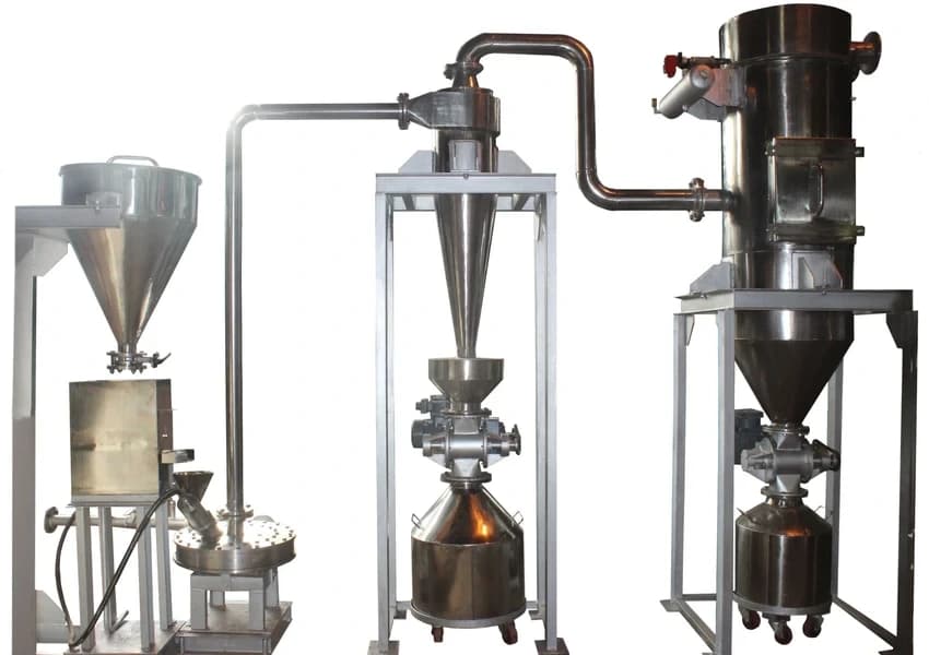 Stainless Steel Micronizer Jet Mill, Capacity(kg/hr): 500