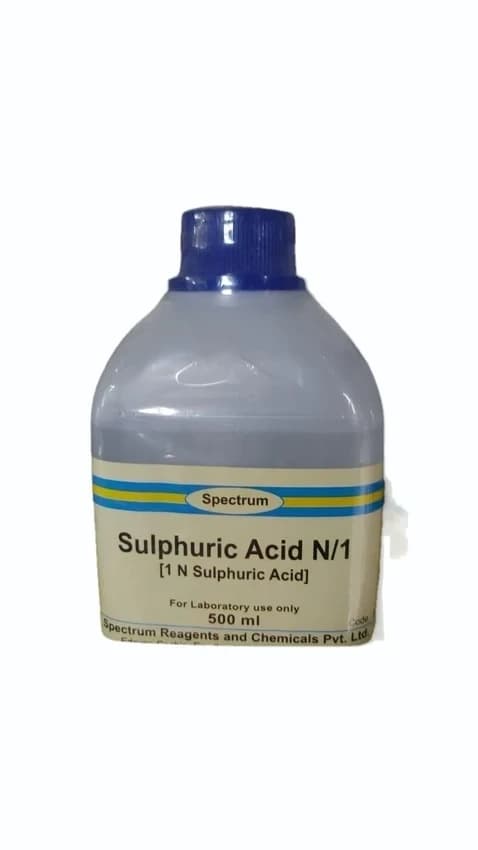 Laboratory Grade Sulphuric Acid n/1- Synthesis Chemical Lab, 99%