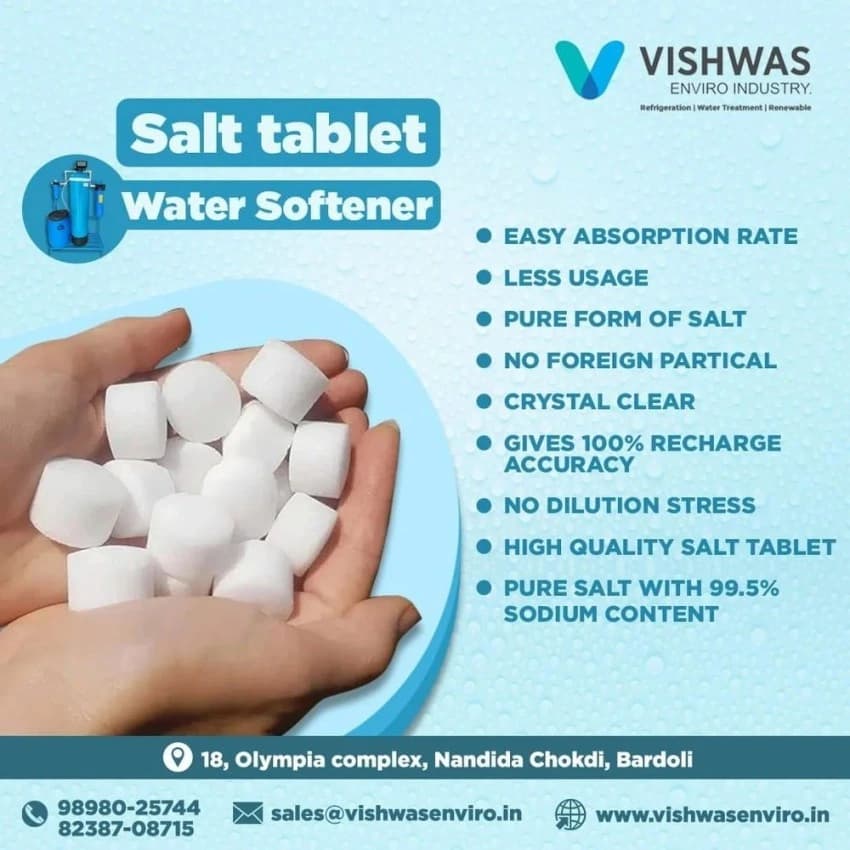 Industrial Grade Water Softener Salt Tablet