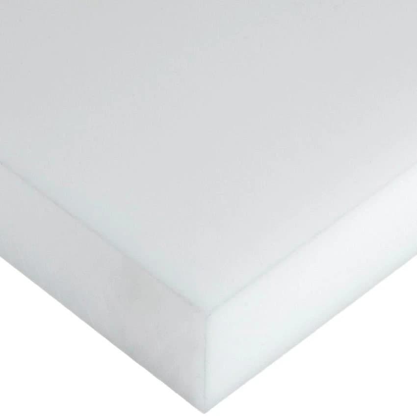 White Delrin Sheet, For Commercial, Thickness: 25-80 mm