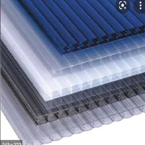 Transparent Multiwall Hollow Sheets, 3 mm