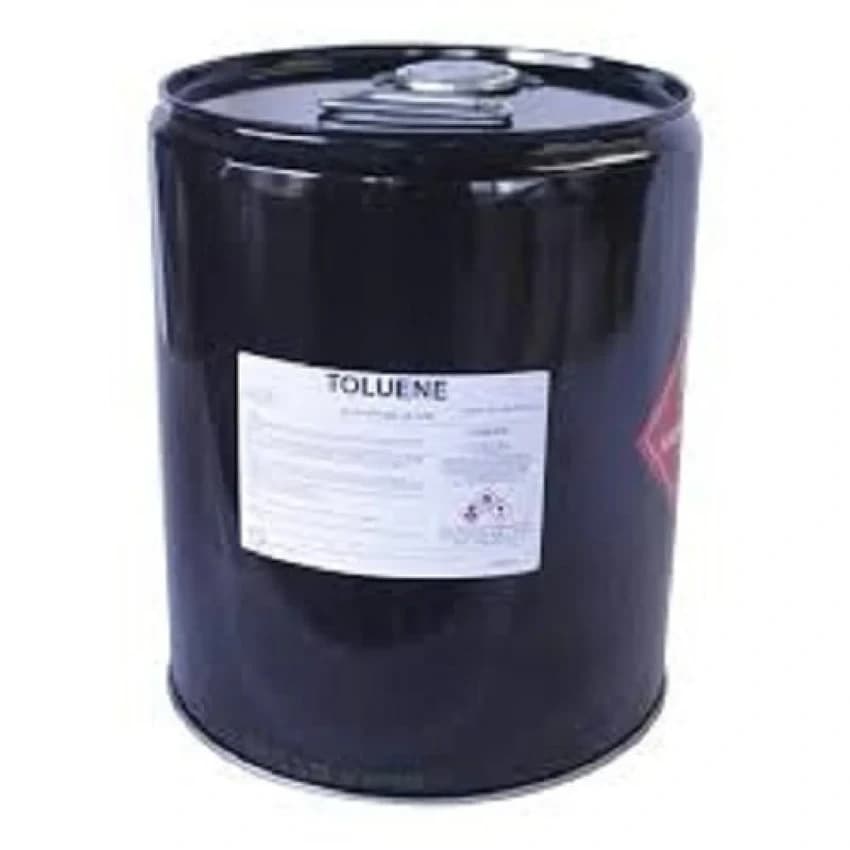 Liquid Toluene Solvent Industrial Grade (=98% Purity) - 200 L Drum