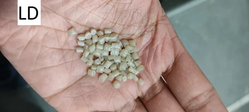 White HD Plastic Granules