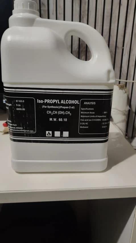 RAMPASS IPA ISO Propyl Alcohol 99.9% Pure