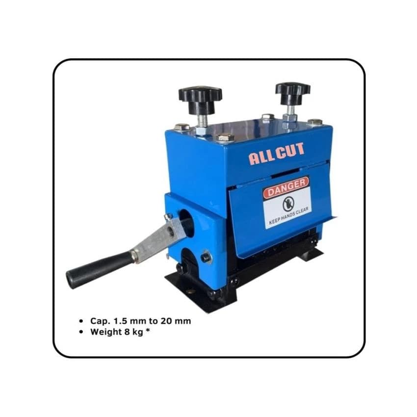 Copper Wire Stripping Machine Manual, Capacity: 1.5 mm To 20 mm