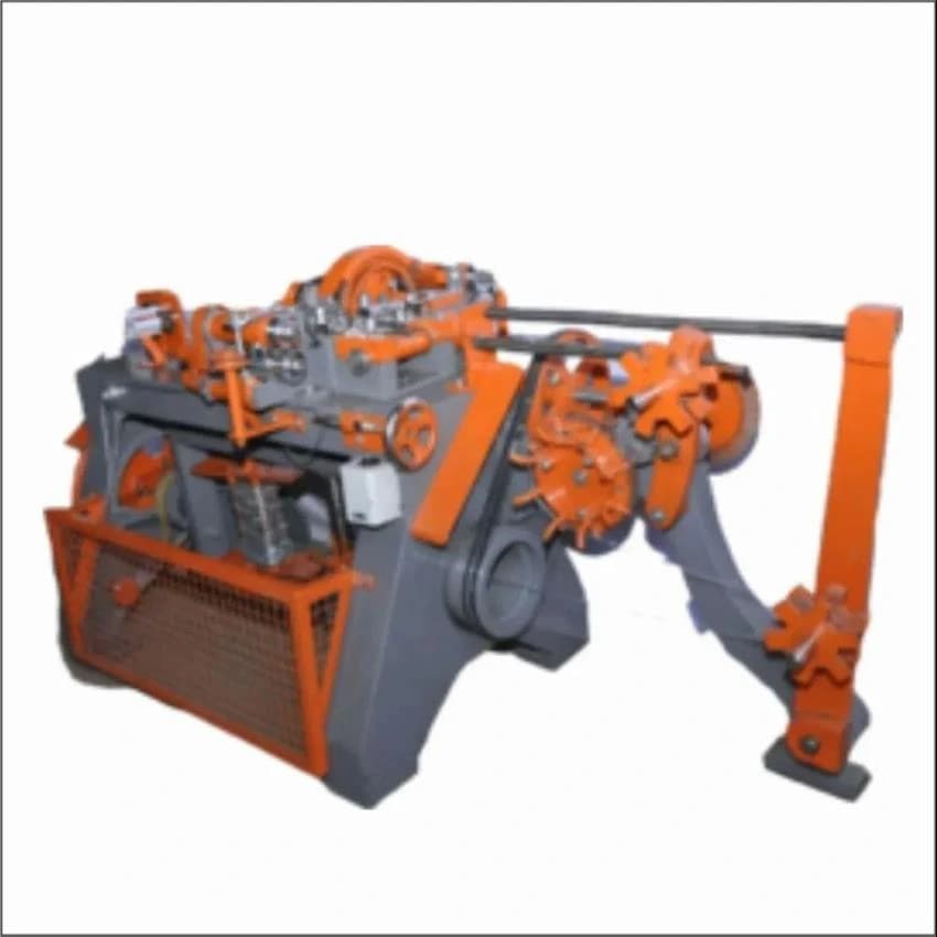Mild Steel Barbed Fencing Wire Making Machine, Automation Grade: Automatic, 1000Kg