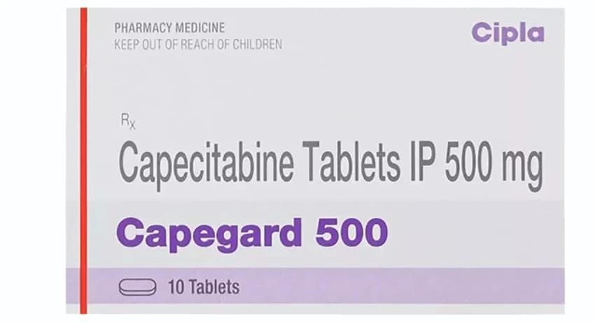 500mg Capegard Capecitabine Tablet
