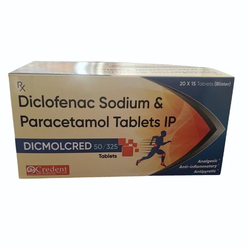 375mg Diclofenac Sodium Paracetamol Tablet IP