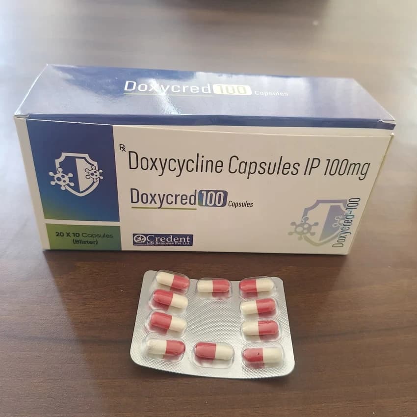 100mg Doxycycline Capsule IP