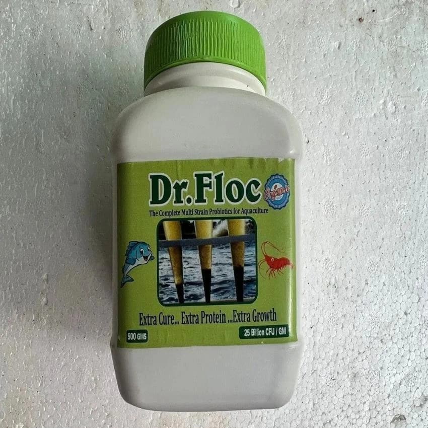 Aquatic Dr. Floc Multi Strain Probiotic, Packaging Type: Bottle, Packaging Size: 500 Gm