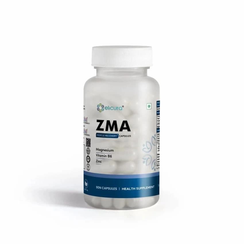Zma Capsules - Elicura Zinc Monomethionine Aspartate (60 Veg Capsules), Patco Pharma