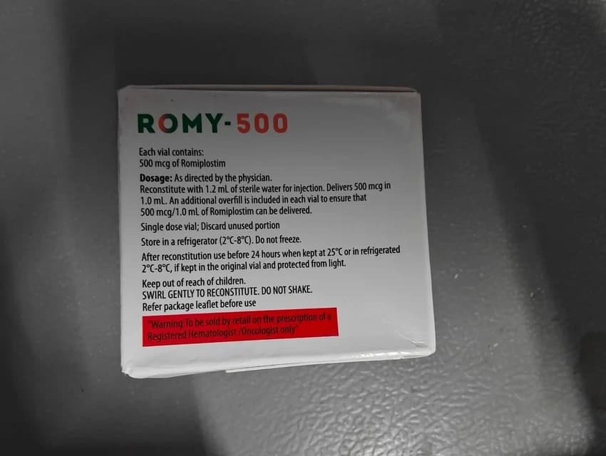 Romiplast Romy 500 Mg