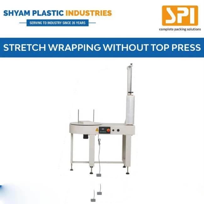Box Stretch Wrapping Machine Without Top Press