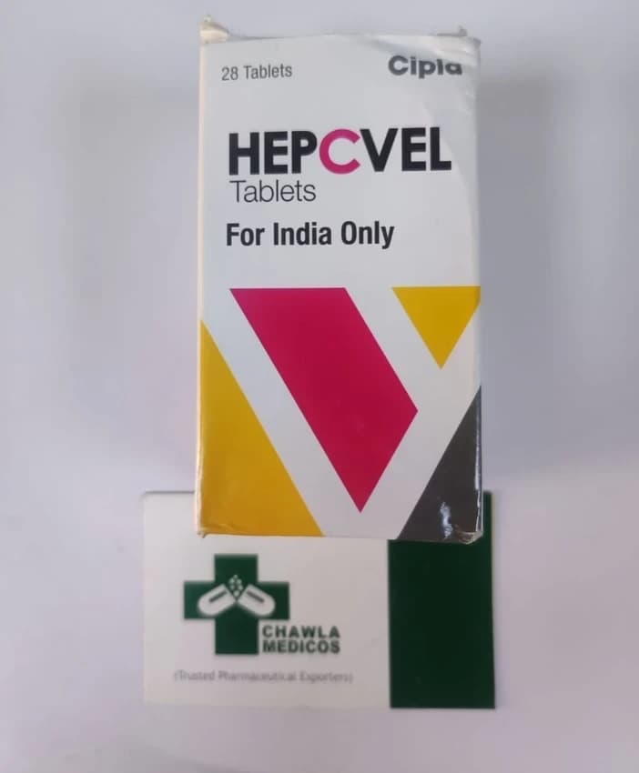 Hepcvel Sofosbuvir And Velpatasvir Tablets, 500 mg