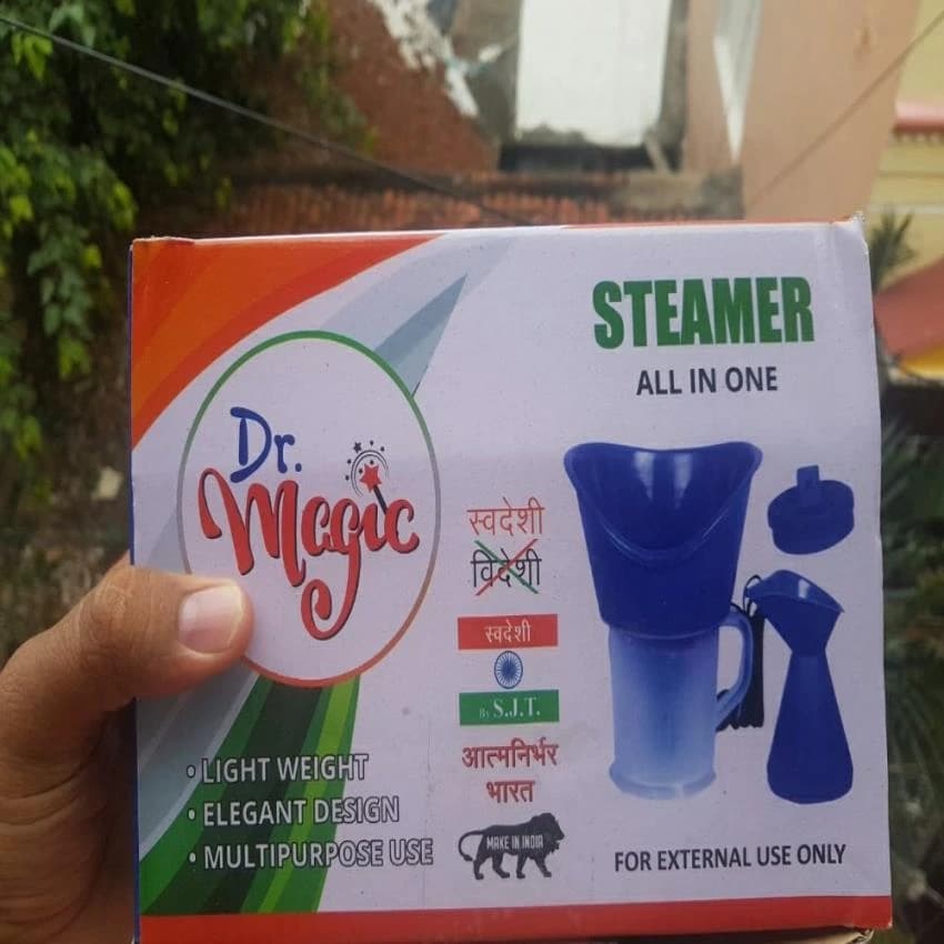Dr.Magic Abs Plastic Steam Inhaler And Facial Vaporizer, Capacity: 1 Litre