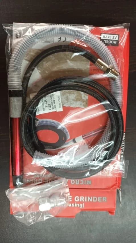 Micro Air Die Grinder (3mm Collet, 50 psi, 200W, 22000rpm)