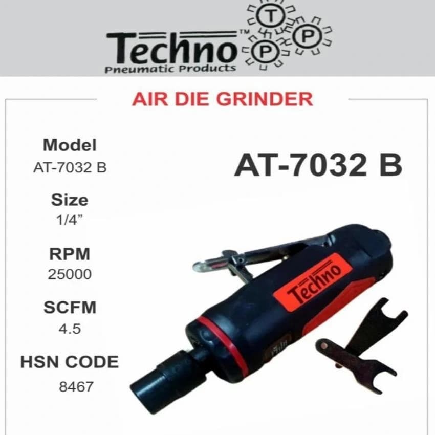 Pneumatic Air Die Grinder, 50 psi