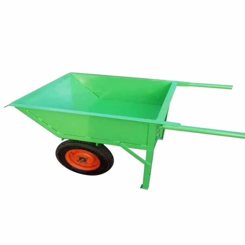 Single Wheel Barrow Trolley, For Construction, Load Capacity: 200 kg
