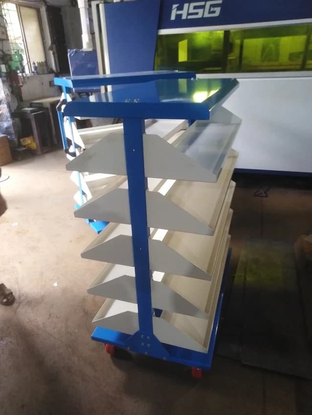 Mild Steel Bin Trolley (240 L)