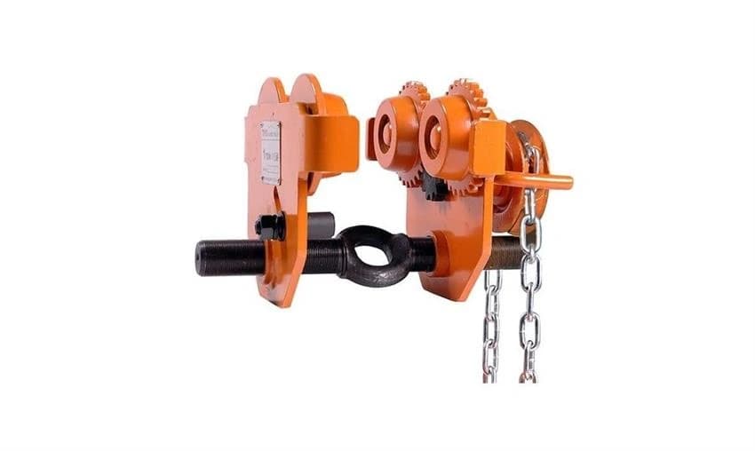Mild Steel Geared Trolley