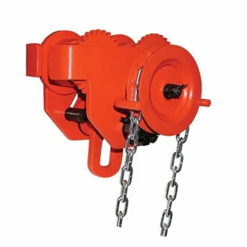 Geared Traveling Trolley, AOM-45, Capacity: 500-5000KGS