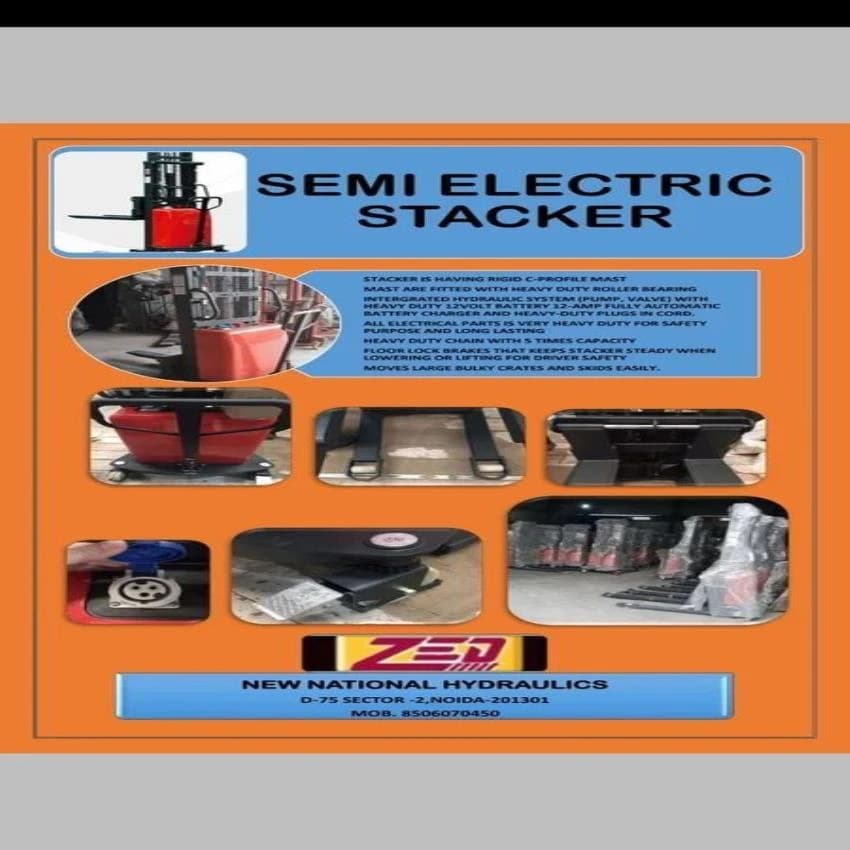 Fork Stacker Hydraulic Lifting Trolley, Lifting Capacity: 1 ton