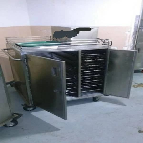 SS Hot food trolley