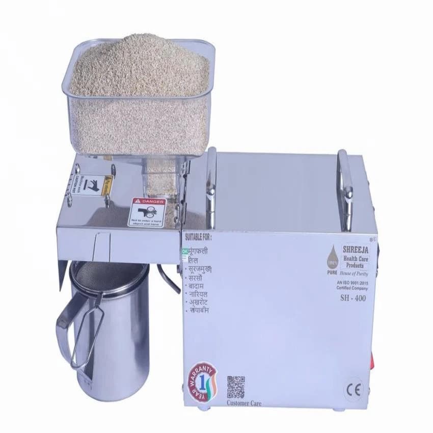 Domestic Oil Extraction Machine, Capacity: 2-5 Kg/Hr