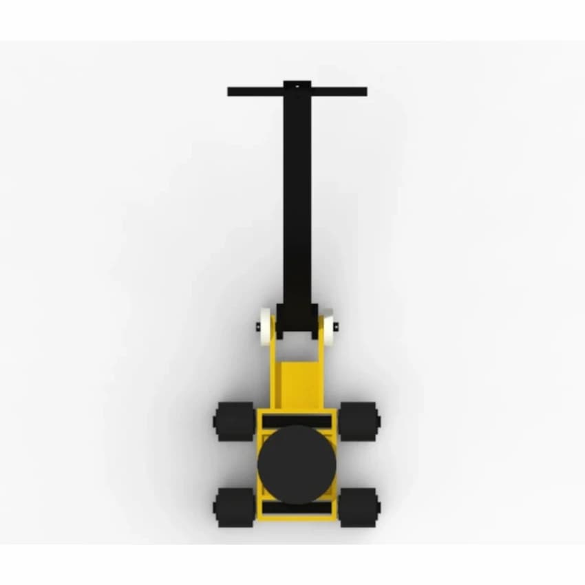 Mild Steel 3 Ton Machine Roller Skates and Heavy Duty Dollies, For Lifting, 4 Wheels