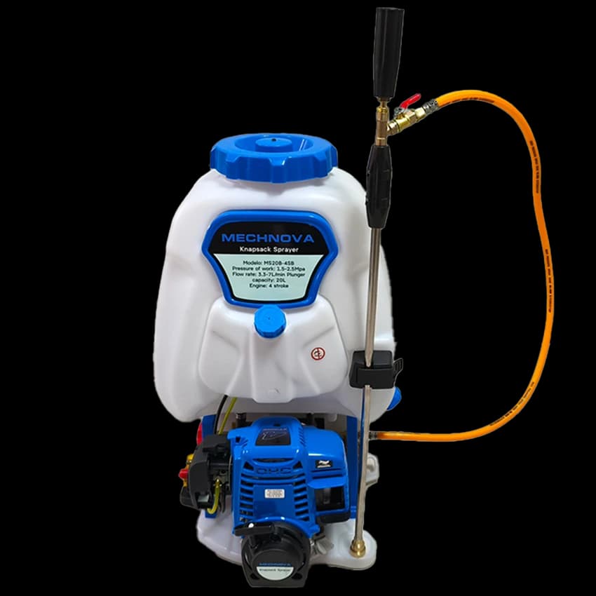 MECHNOVA 35.8cc 4-Stroke Petrol Knapsack Power Sprayer for Agriculture 20 L Backpack Sprayer (Pack of 1)