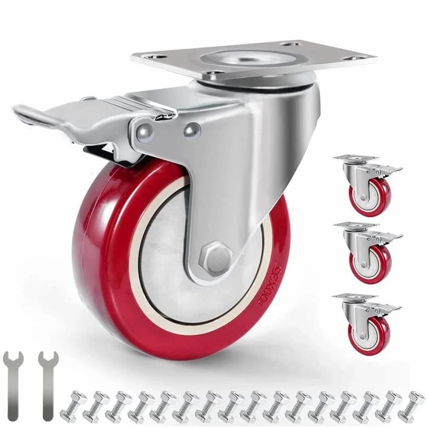 Nylon Heavy Duty Wheels, Load Capacity(kg): 300 kg