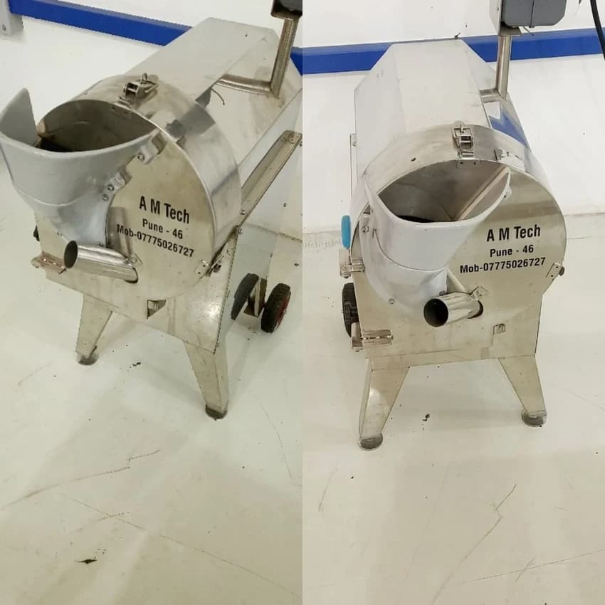 High capacity Root Vegetable Slicing Machine for Onion, Ginger, Turmeric