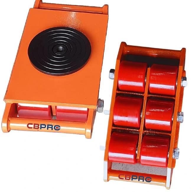 CBPRO 8 TON X 6 Wheel CRA Trolley with PU Wheel Load Transfer
