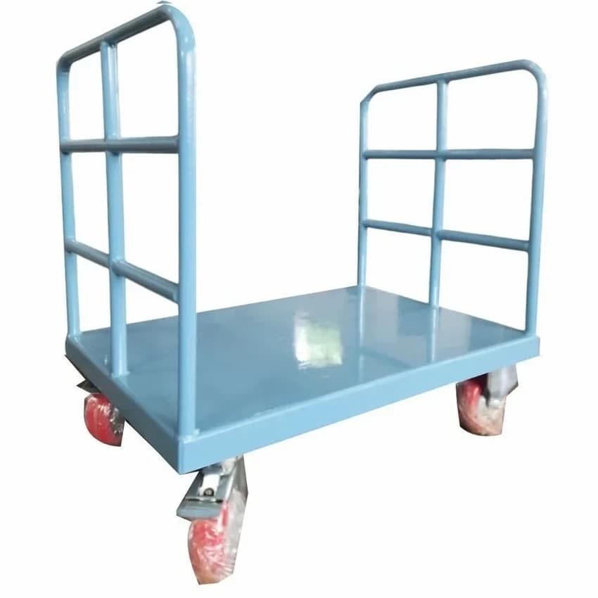 Mild Steel Material Handling Trolley (100 kg Load Capacity)