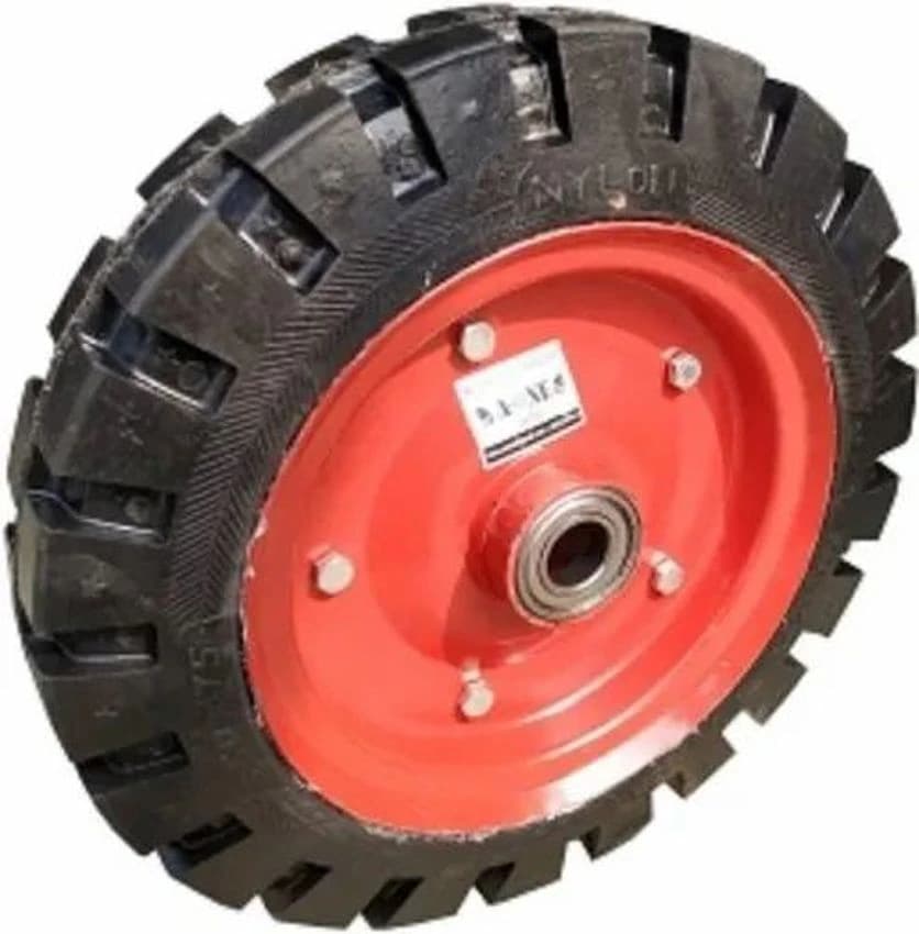 6X2 Birma Solid Rubber Wheel, Nirmal Rubber Wheel, Arpit, Affix