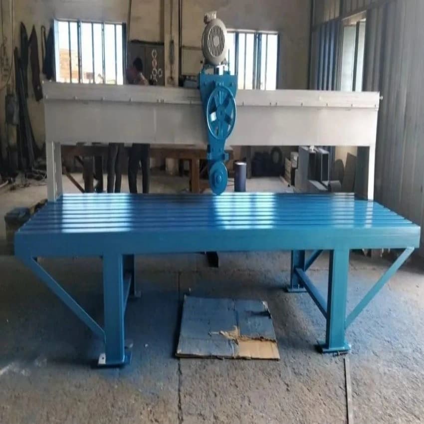 SS Portable Edge Cutting Machine, Automation Grade: Semi Automatic