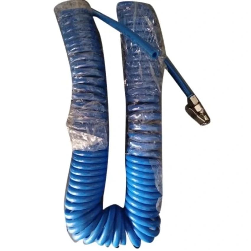 Blue Spiral Hoses