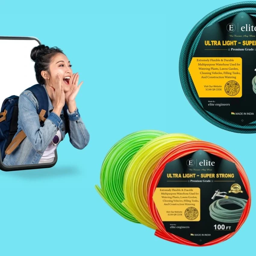 Braided Garden Hose Pipe (19 mm ID)