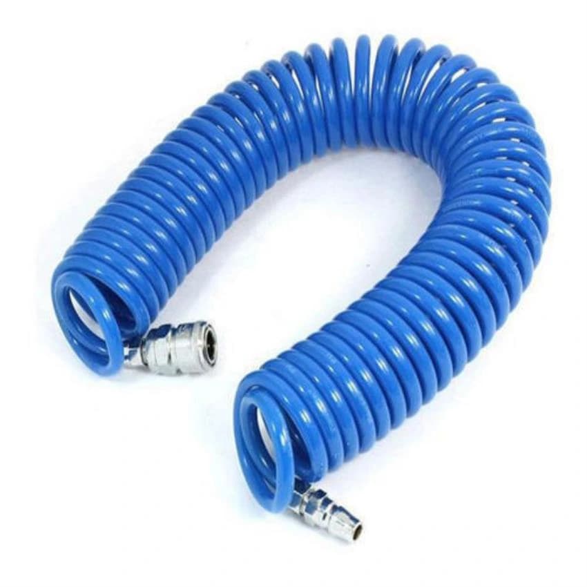 Blue Coiled Hose, Size: 3