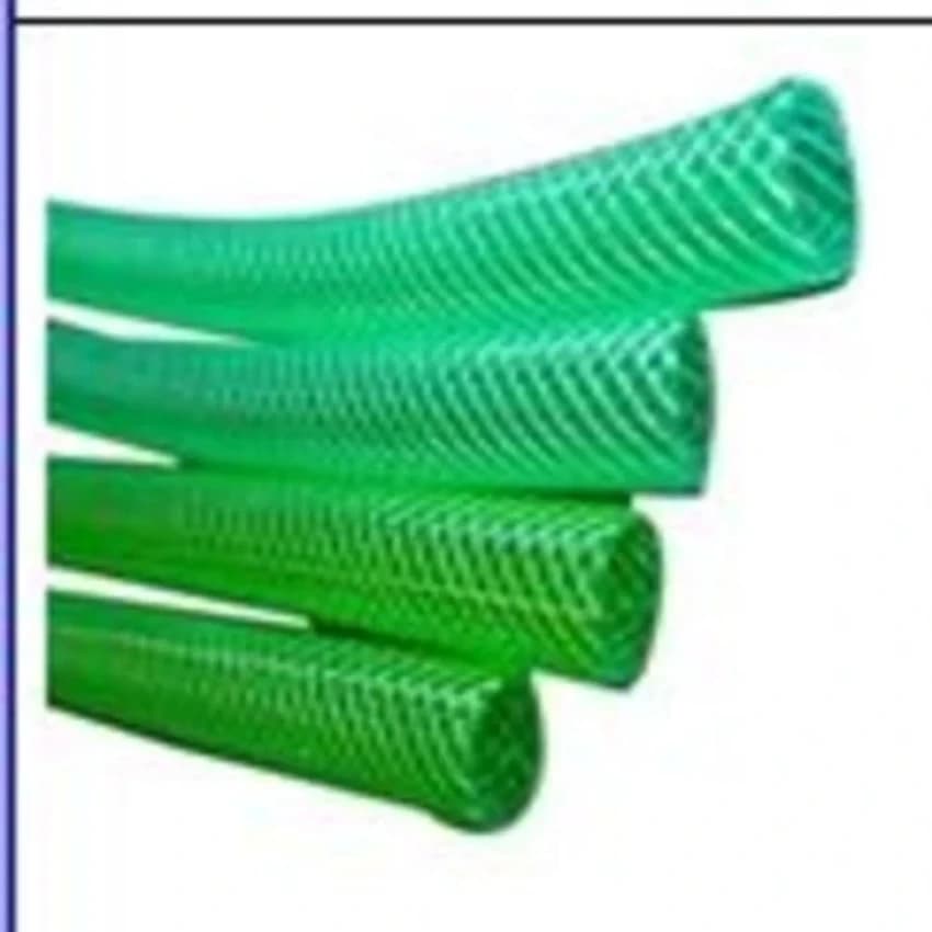 Nylon 1 inch GREEN BRAIDED HOSE